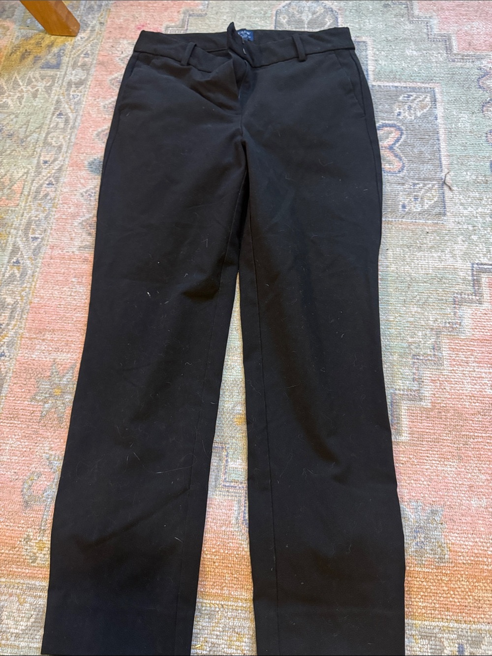 J. Crew Black Women's Straight-Leg Dress Pants